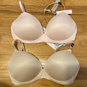 SET of Victoria Secret Padded and Wireless Maternity / Nursing Bras - 34DD